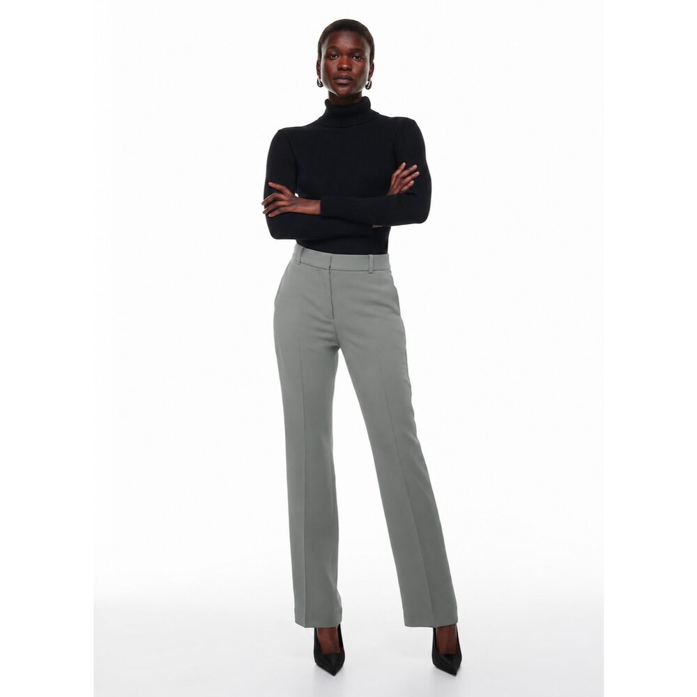 Aritzia Babaton Publish Pant High-Rise Bootcut Suit Pants Size 2 Article 82767